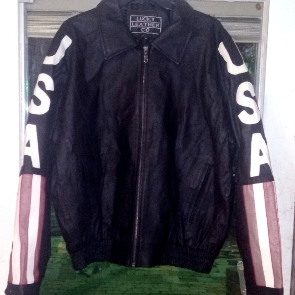 Lucky Leather Co Size Medium Jacket